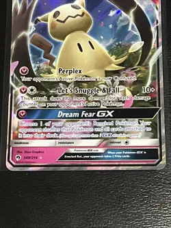 Pokemon TCG: Mimikyu GX ~#149/214~ Sun & Moon Lost Thunder -NM/MT - Image 4