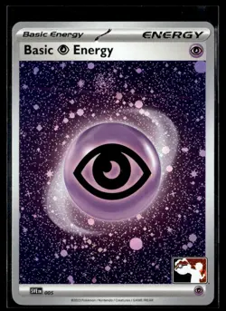 2023 Scarlet & Violet Series - Prize Pack Holo 1 Swirl Basic Psychic Energy - Image 1