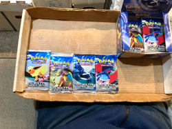 4 pokemon ex-delta species factory sealed art sets unweighed booster packs - Image 1