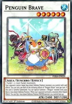 Penguin Brave - PHRA-EN039 - Common - 1st Edition - Lightly Played - Image 1