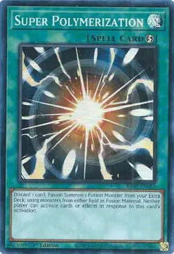 Yu-Gi-Oh! Super Polymerization RA03-EN053 Super Rare - Image 1