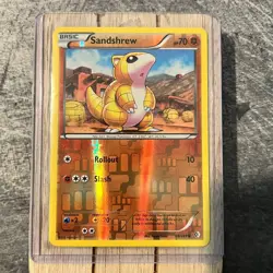 Sandshrew 78/149 - Pokemon Boundaries Crossed Reverse Holo Card NM - Image 1