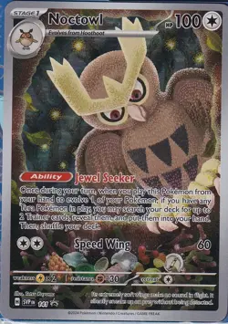 Pokemon Noctowl 141 Sv: Scarlet & Violet Promo Cards Holo Sealed New - Image 2
