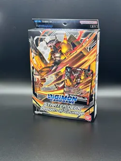 Digimon Card Game Starter Deck ST15 Dragon of Courage Wargreymon Ace Brand New - Image 1