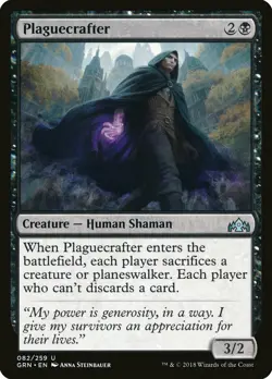 Plaguecrafter Guilds of Ravnica NM Black Uncommon MAGIC MTG CARD ABUGames - Image 1