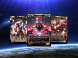 Custom MTG Commander - Marvel Heroic 100 Cards Full Art + Bonus (Without Box) - Image 1