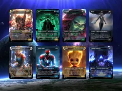 Custom MTG Commander - Marvel Heroic 100 Cards Full Art + Bonus (Without Box) - Image 5