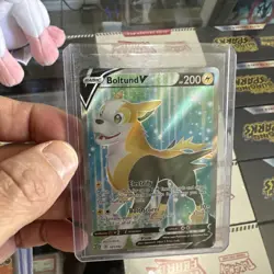Boltund V (Full Art) 181/192 Swsh02: Rebel Clash Holo Pokemon Card - NM/Mint - Image 1