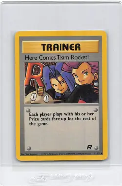 HERE COMES TEAM ROCKET! 71/82 - NON-HOLO RARE - Team Rocket - POKEMON CARD - LP - Image 1