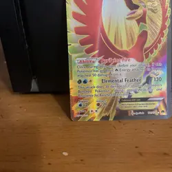 Pokemon TCG Ho-Oh EX Full Art Holo Card 121/122 Ultra XY Breakpoint 2016 - Image 4