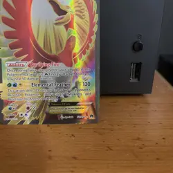 Pokemon TCG Ho-Oh EX Full Art Holo Card 121/122 Ultra XY Breakpoint 2016 - Image 5