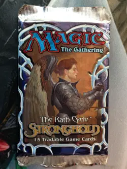 Magic " Stronghold" 15-Card Sealed Booster Pack X1 - Image 1