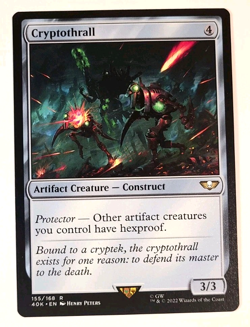 Near Mint - Cryptothrall - English Universes Beyond: Warhammer 40,000 MTG Magic - Image 1