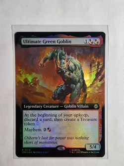 Magic - Ultimate Green Goblin R 0276 (Extended Art) Marvel's Spider-Man Foil - Image 1