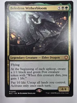 Beledros Witherbloom Commander: Bloomburrow Regular Magic The Gathering - Image 1