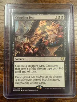 Crippling Fear Kaldheim Regular - Image 1