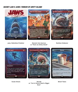 MTG Secret Lair PRESALE - Foil JAWS Terror of Amity Island SEE FEEDBACK | FOIL - Image 1