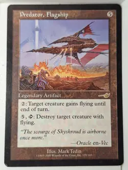 Predator, Flagship - Nemesis - Magic the Gathering MTG Nice! - Image 1