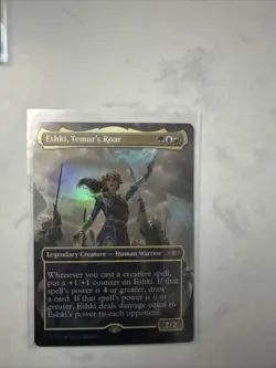 Eshki, Temur's Roar (Borderless) Commander: Tarkir: Dragonstorm Foil - Image 1