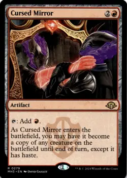 MTG Cursed Mirror Normal NM Modern Horizons 3 Magic 279 - Image 1