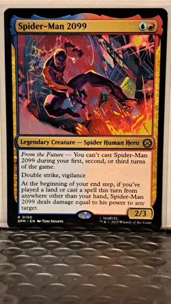 MTG Spider-Man - Spider-Man 2099 #150 (Rare Legendary Creature) - Image 2