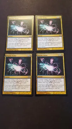 MTG Magic **PSYCHIC STRIKE (x4)** Gatecrash, Playset, English, Lightly Played - Image 1