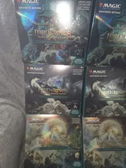 Magic the Gathering: Lord of the Rings Tales of Middle-earth Scene Boxes 6 Total - Image 2