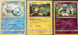 Pokemon TCG Vaporeon- Jolteon- Sylveon 70 155 42/236 Cosmic Eclipse Set Lot!! - Image 1