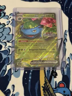 Pokemon TCG Venusaur EX Holo Double Rare Stellar Crown 001/142 NM/M Condition - Image 3