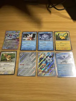 Pokemon 2025 Holiday Calendar Promo Lot Of 8: Eevee, Pikachu, Glaceon, & More - Image 1