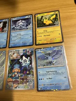 Pokemon 2025 Holiday Calendar Promo Lot Of 8: Eevee, Pikachu, Glaceon, & More - Image 3