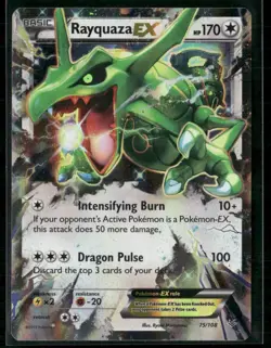 Rayquaza EX 75/108 - Pokemon TCG Roaring Skies 2015 - Image 1