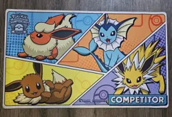 Pokemon Europe Internationals EUIC 2023 Competitor Playmat NEW - Image 1
