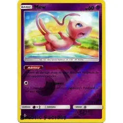 Pokemon TCG Mew 76/214 Sm-Unbroken Bonds Reverse Holo NM/M unplayed - Image 1