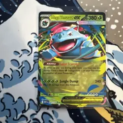 Pokemon TCG Mega Venusaur EX 003/132 Mega Evolution Ultra Rare - Image 1