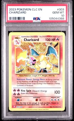 Pokemon Charizard Classic Charizard & Ho-Oh ex Deck Holo #003 PSA 10 Gem Mint - Image 1