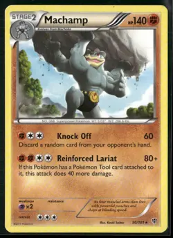 Machamp 50/101 Rare - Pokemon TCG Plasma Blast 2013 - Image 1