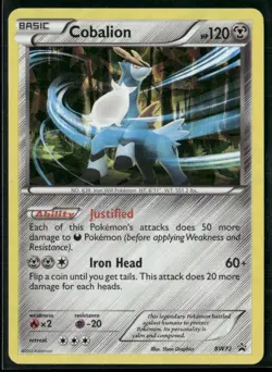 Cobalion BW12 Cracked Ice Holo - Pokemon TCG Black Star Promo 2012 - Image 1