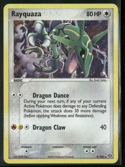 Rayquaza 9/106 Holo - Pokemon TCG ex Emerald 2005 - Image 1