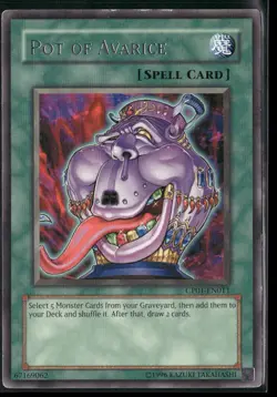 Yu-Gi-Oh! TCG Pot of Avarice CP01-EN011 Unlimited Rare - Image 1