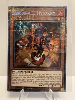 Yu-Gi-Oh! Rescue-ACE Hydrant MP25-EN046 * Starlight Rare * 1st Edition NM - Image 1