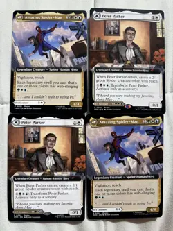 Peter Parker Amazing-Spiderman Exclusive Card NYCC Marvel 2025 - Image 1