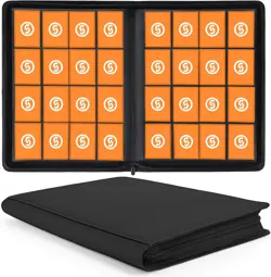 1000+ Pockets Trading Card Binder, Premium 16 Pocket Card Binder, Ringless Side - Image 1