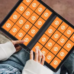 1000+ Pockets Trading Card Binder, Premium 16 Pocket Card Binder, Ringless Side - Image 5