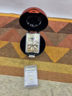 1999 Pokemon Poliwhirl 23K Gold-Plated Card w/ Poke Ball & COA - Image 1
