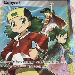 Copycat 200/203 Evolving Skies Full Art Ultra Rare OFFCENTER Pokemon Card NM - Image 3