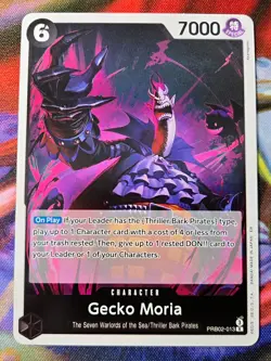 One Piece Card Game Gecko Moria R PRB02-013 The Best Vol. 2 Premium Booster - NM - Image 1