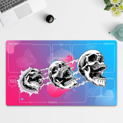 Playmat 3 Skulls TCG Starwars : Unlimited Trading Card Game Play Mat Mousepad - Image 2