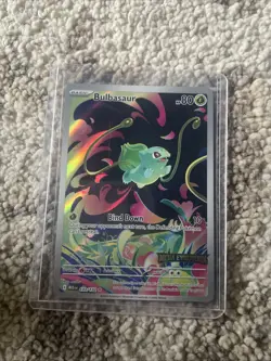 Bulbasaur Stamped Promo Card 133/132 Pokemon TCG Mega Evolution NM Near Mint - Image 1
