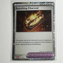 Pokemon TCG Scorching Charcoal Trading Card Game Classic 026/034 - Image 1